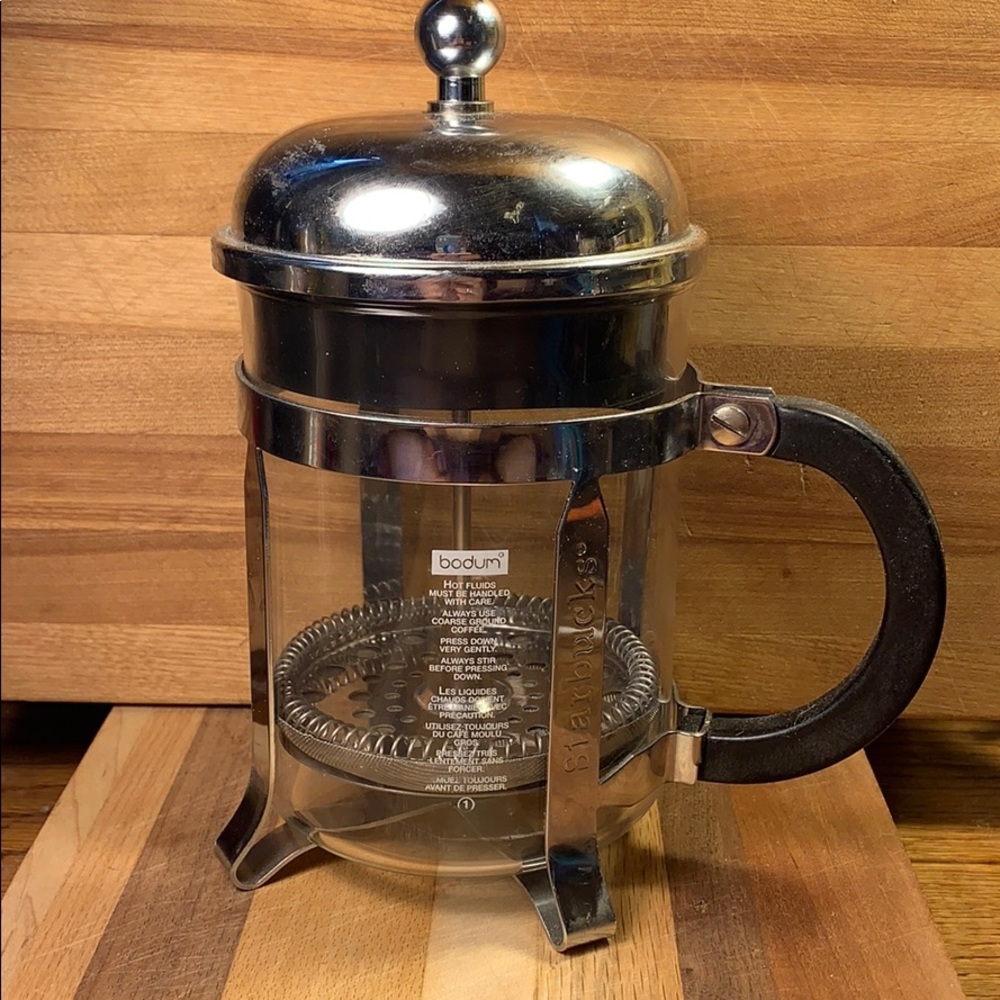 Starbucks Bodum tea/coffee press gently used